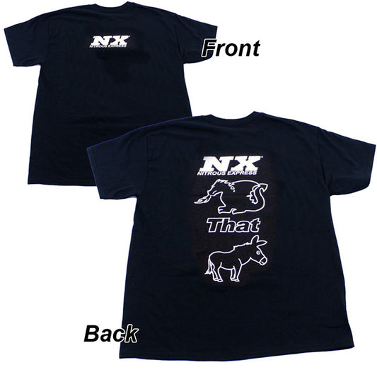 Nitrous Express MEDIUM BLACK NX DRAGON That ASS T-SHIRT NX-19110M