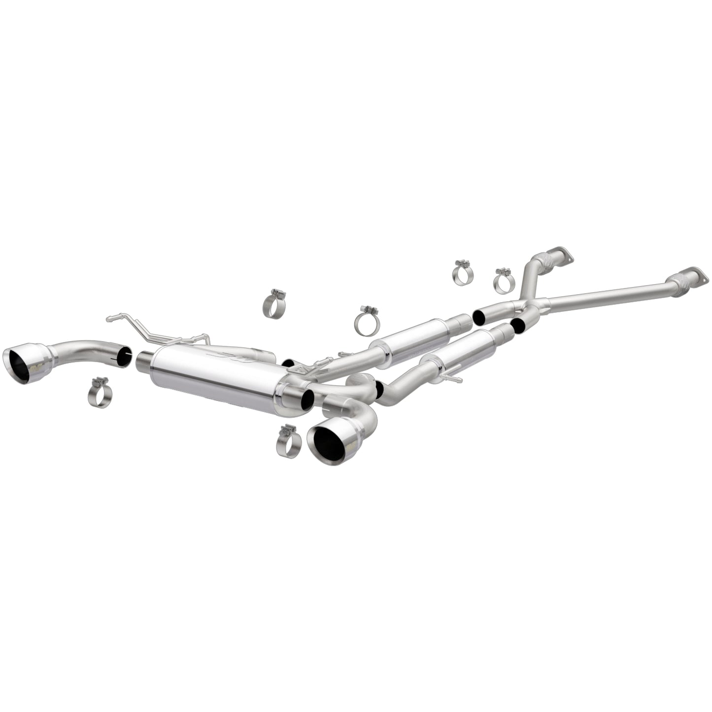 MagnaFlow 2009-2020 Nissan 370Z Street Series Cat-Back Performance Exhaust System MAGNAFLOW-19135