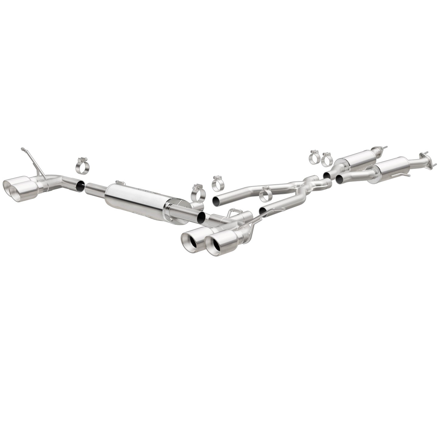 MagnaFlow 2014-2021 Jeep Grand Cherokee Street Series Cat-Back Performance Exhaust System MAGNAFLOW-19193