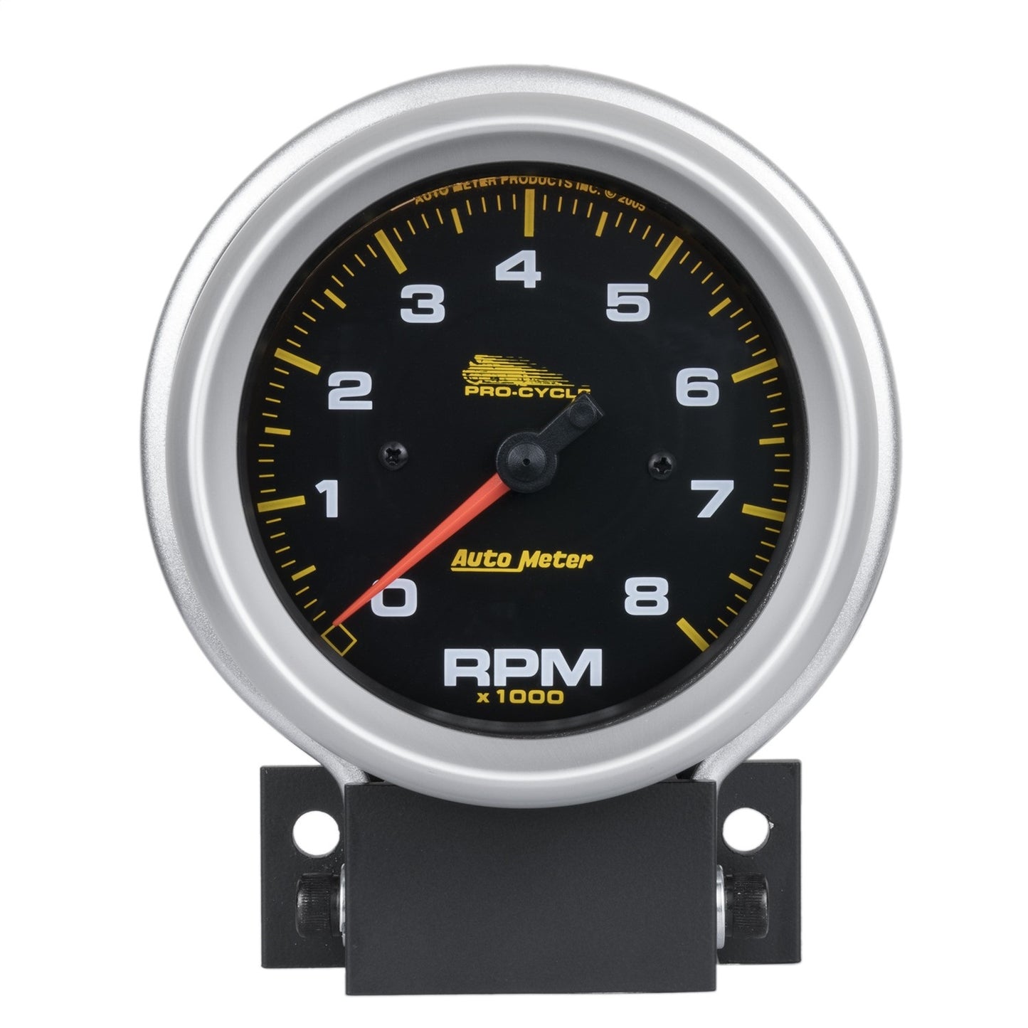 AutoMeter 3-3/4 in. TACHOMETER 0-8000 RPM BLACK PRO-CYCLE 19201