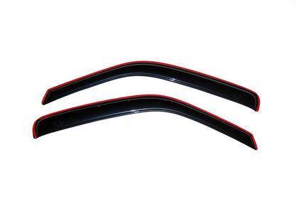 Auto Ventshade 192446 Ventvisor In-Channel Side Window Deflector 2 Pc Set For 19-23 Chev Silv/GMC Sierra 1500; 22 Silverado 1500 LTD 20-23 Chev Silv/Sierra 2500/3500 Standard Cab