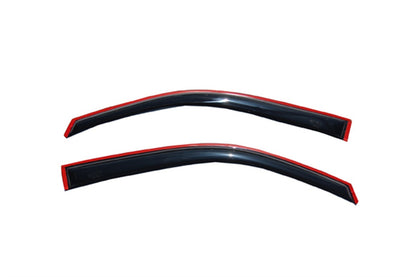 Auto Ventshade 192741 In-Channel Ventvisor Side Window Deflector 2-Piece Set For 2004-2014 Ford F-150 SuperCab/2009-2014 Standard And SuperCrew Also Fits 2010-2014 Raptor SuperCrew