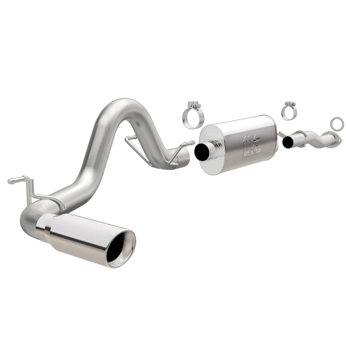 MagnaFlow 2016-2022 Toyota Tacoma Street Series Cat-Back Performance Exhaust System MAGNAFLOW-19291