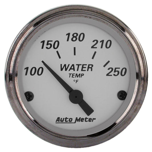 AutoMeter 2-1/16 in. WATER TEMPERATURE 100-250 Fahrenheit AMERICAN PLATINUM 1938