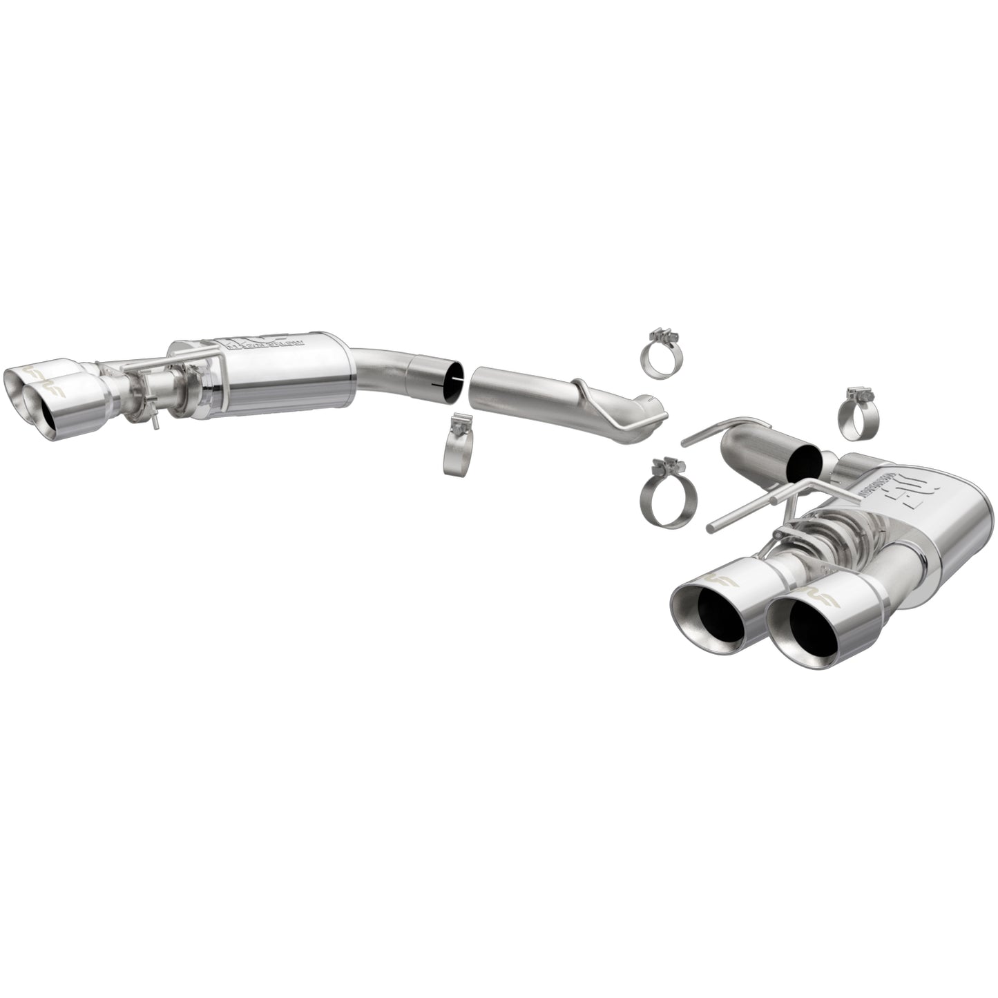 MagnaFlow 2018-2022 Ford Mustang Competition Series Axle-Back Performance Exhaust System MAGNAFLOW-19418