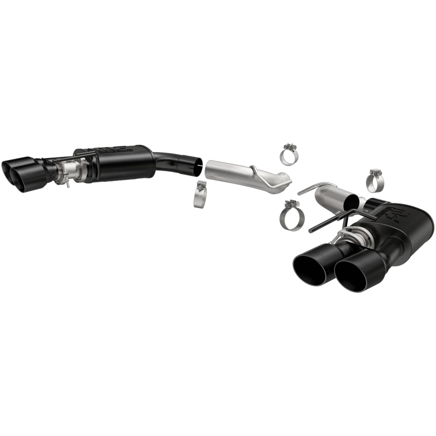 MagnaFlow 2018-2022 Ford Mustang Competition Series Axle-Back Performance Exhaust System MAGNAFLOW-19419