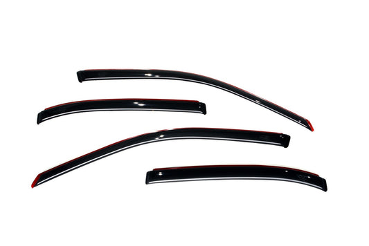 Auto Ventshade 194213 In-Channel Ventvisor Side Window Deflector 4-Piece Set For 2001-2005 Honda Civic