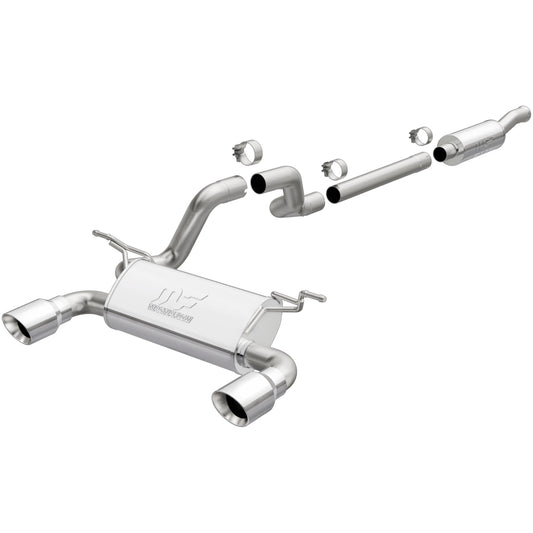 MagnaFlow 2018-2022 Jeep Wrangler Street Series Cat-Back Performance Exhaust System MAGNAFLOW-19438