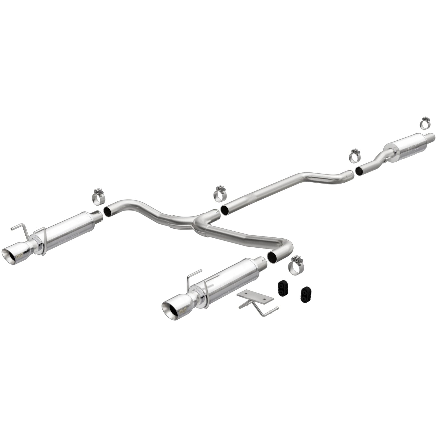MagnaFlow 2016-2019 Chevrolet Cruze Street Series Cat-Back Performance Exhaust System MAGNAFLOW-19480