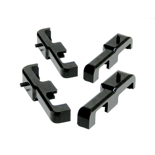 Prothane 84-89 C4 VETTE RADIATOR ISOLATORS PROTH-7-1718-BL