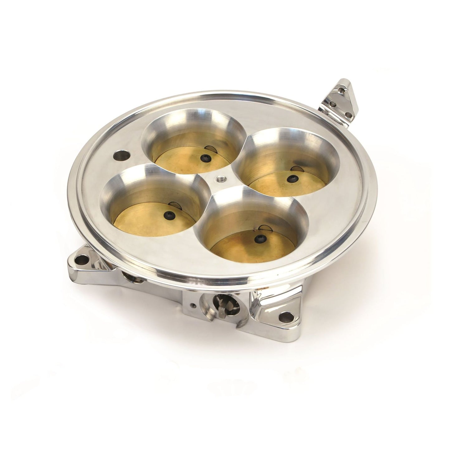FAST Polished 4500 Flange Air Only Throttle Body for Multiport Injection EFI Systems 307604P