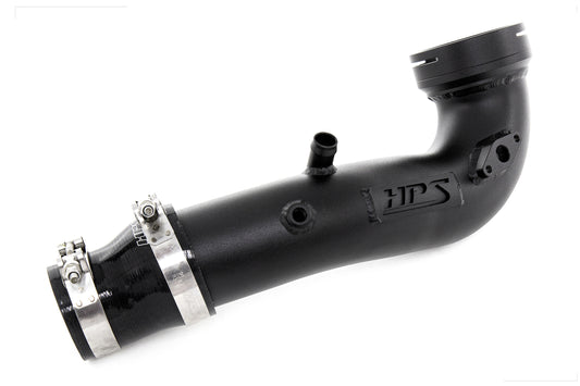 HPS Performance 3" Aluminum Cold Side Charge Pipe High Temp Reinforced Silicone Turbo Boots 17-127WB