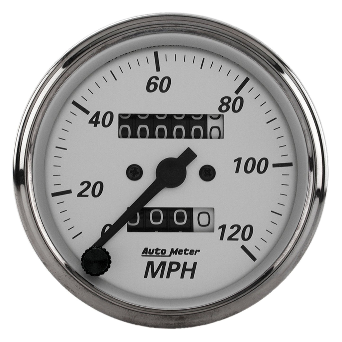 AutoMeter 3-1/8 in. SPEEDOMETER 0-120 MPH AMERICAN PLATINUM 1993