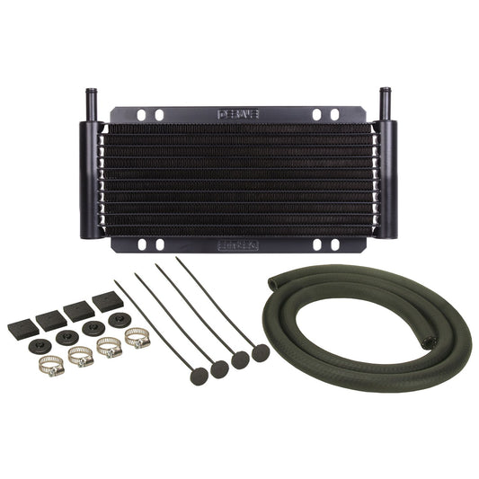 Derale 9 Row Series 8000 Plate & Fin Power Steering Cooler Kit 13215