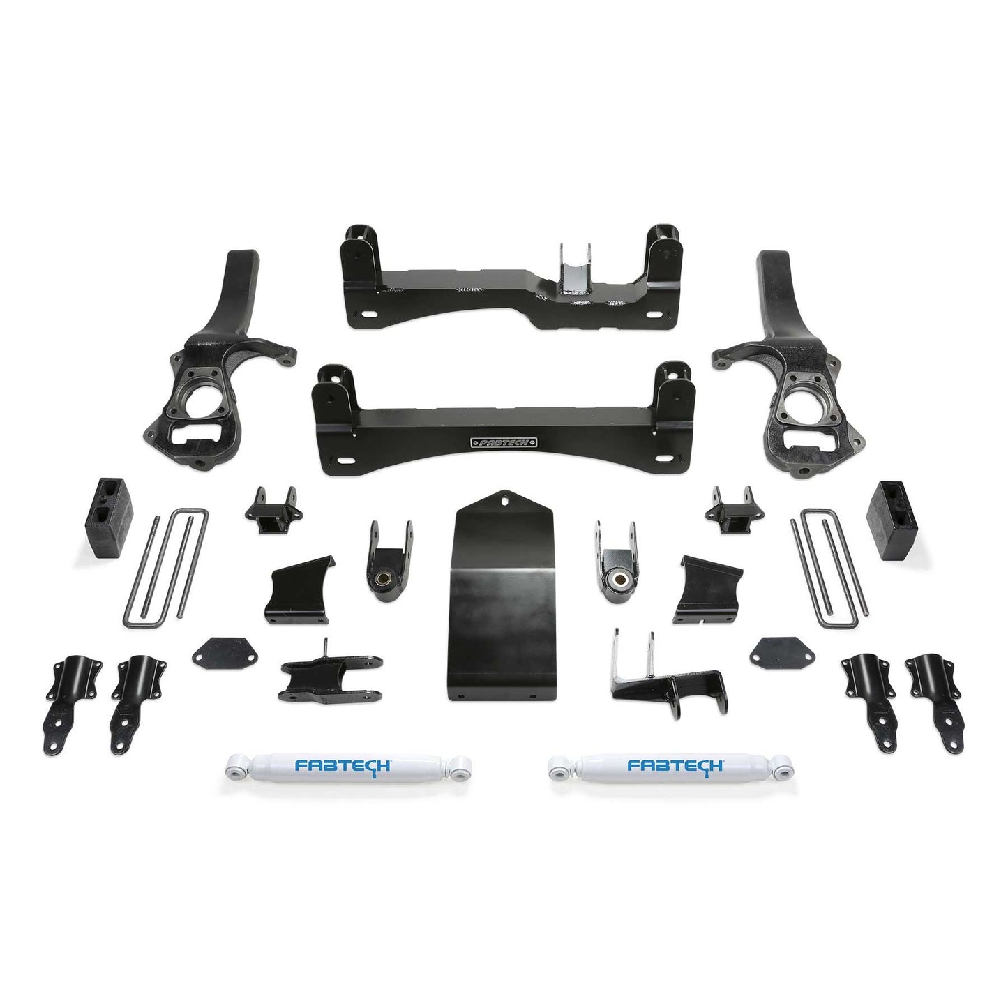 Fabtech 6" BASIC SYS W/ PERF SHKS 2019-22 GM K1500 P/U K1132