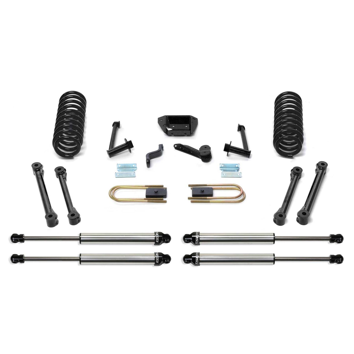 Fabtech 6" PERF SYS W/DLSS SHKS 09-13 DODGE 2500/3500 4WD W/DIESEL & AUTO K3038DL