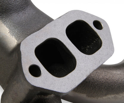 Flowtech Smallblock Chevy Ram Horn Manifold - Raw Exhaust Manifold 11704-RFLT