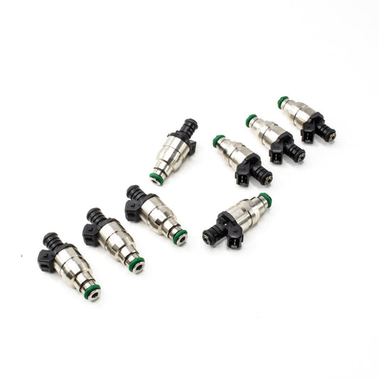 Deatschwerks Universal Low Impedance 14mm upper set of 8 injector 1800cc/min DEW-42M-14-1800-8