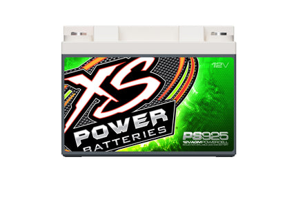 XS Power Batteries 12V AGM Powersports Series Batteries - M6 Terminal Bolts Included 2000 Max Amps PS925