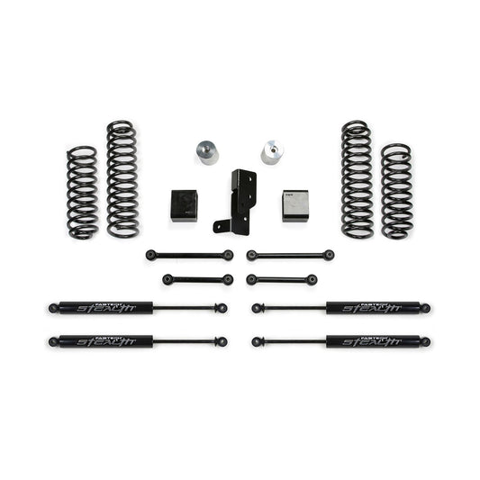 Fabtech 3" SPORT SYSTEM W/ STEALTH 2018-22 JEEP JL 4-DOOR 4WD K4107M
