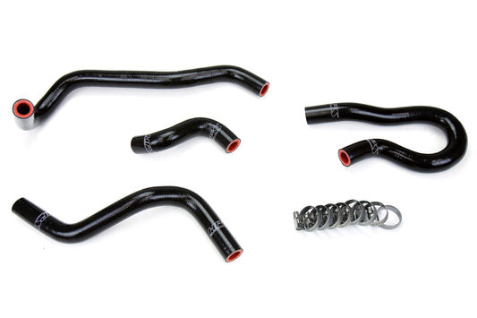 HPS Performance 3-ply Reinforced Silicone Replaces Rubber Heater Coolant And Water Bypass Hoses 57-1775-BLK