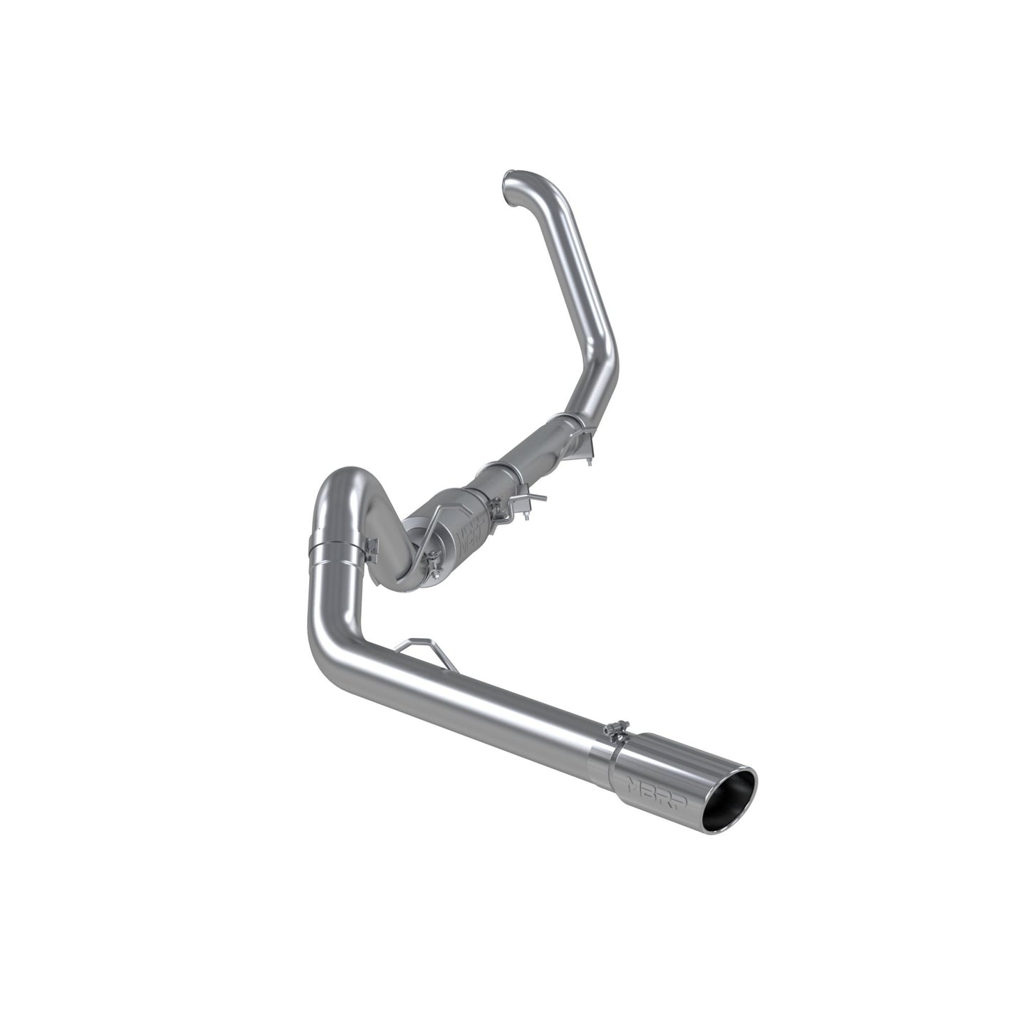 MBRP Exhaust 4in. Turbo Back; Single Side Exit; T409 S6204409