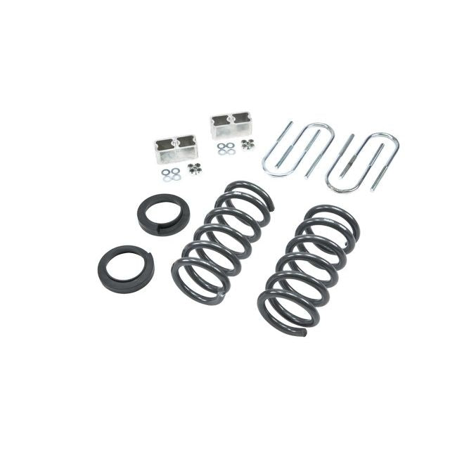 BELLTECH 777 LOWERING KITS Front And Rear Complete Kit W/O Shocks 1996-2003 Isuzu Hombre 6 cyl. (2WD) 2 in. or 3 in. F/2 in. R drop W/O Shocks