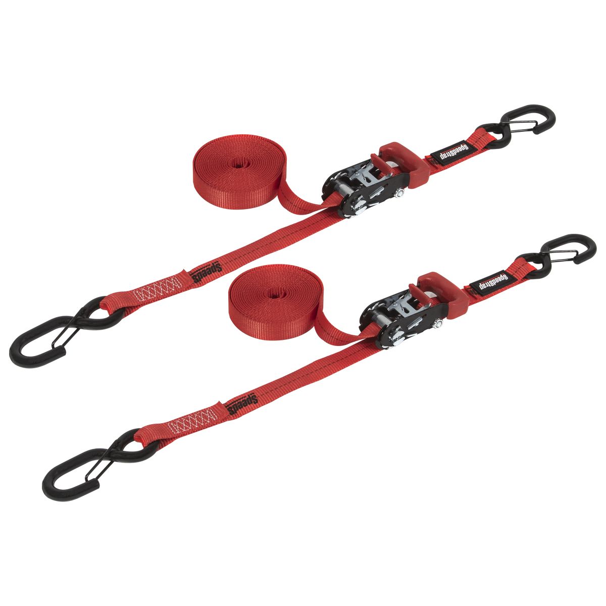 SpeedStrap 11503-2 Ratchet 1 in. x 15 ft. Tie Down w/ Snap 'S' Hooks