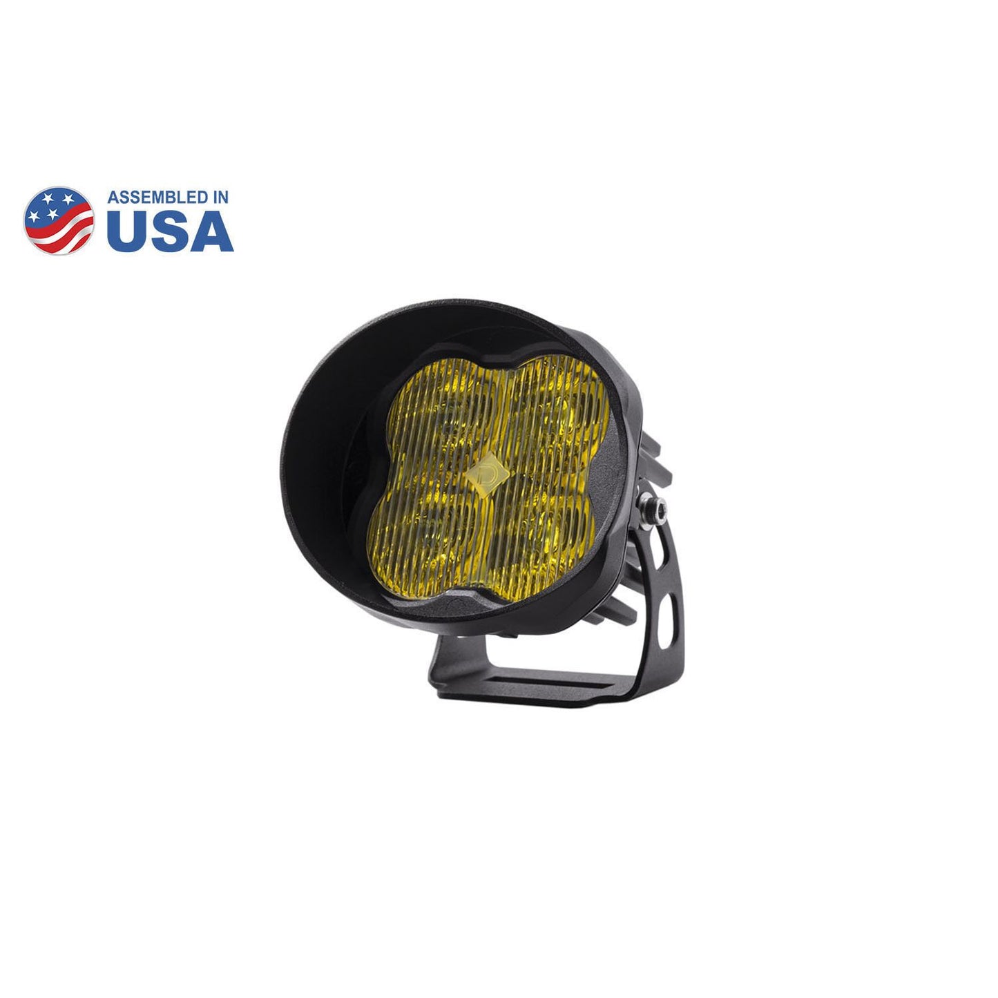 Diode Dynamics - DD6174S - Worklight SS3 Pro Yellow SAE Fog Angled LH (single)