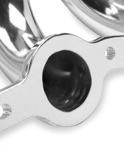 Flowtech LS-1 Block Hugger Header - Chrome Exhaust Header 11706-2FLT