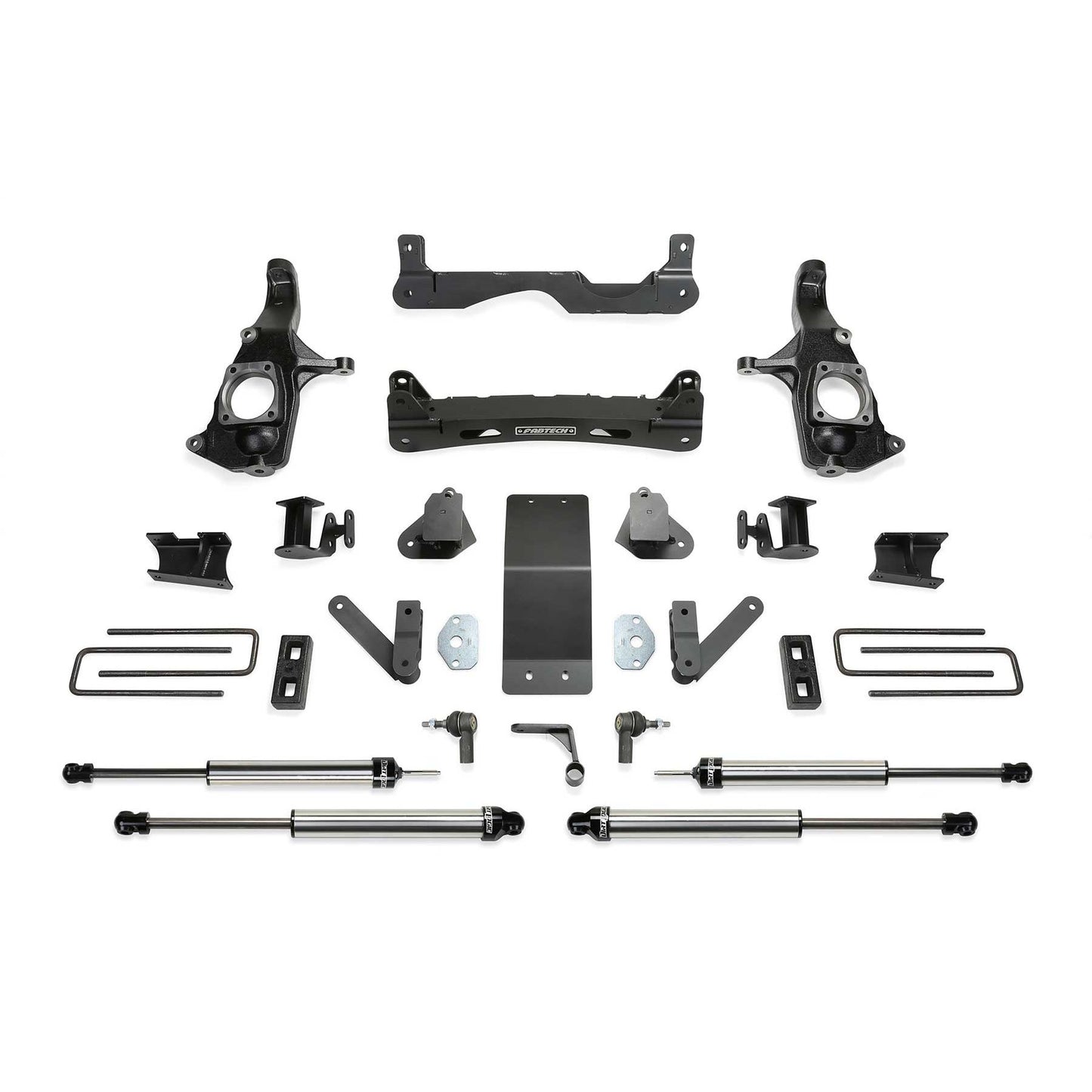 Fabtech 4" BASIC SYS W/DLSS SHKS 2011-19 GM 3500HD 2WD/4WD K1123DL