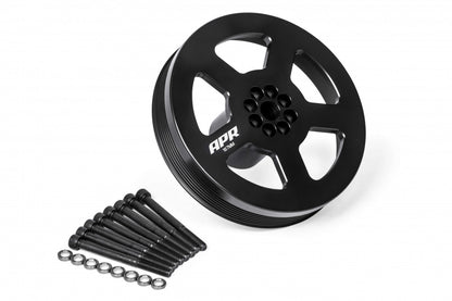 APR 3.0 TFSI Supercharger Drive And Crank Pulley W/ Belt (Press On) MS100184