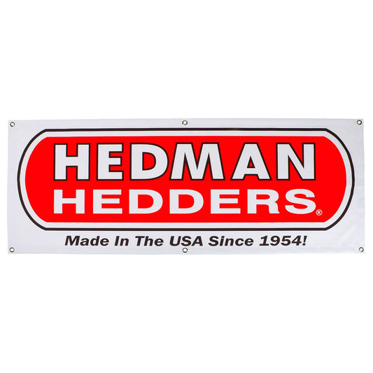 Hedman Hedders HEDMAN HEADERS VINYL DISPLAY BANNER- 2FT. X 5FT 20680