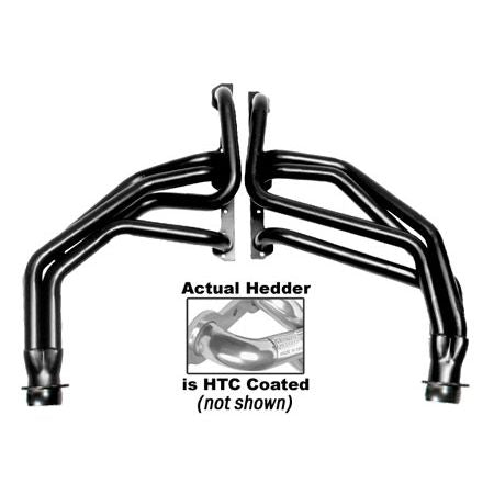 Hedman Hedders HTC COATED HEADERS; 1-5/8 IN. TUBE DIA.; 3 IN. COLL.; FULL LENGTH DESIGN 66092