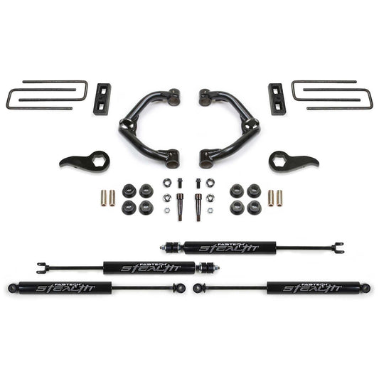 Fabtech 3.5 in. UNIBALL UCA KIT W/STEALTH 2020-21 GM K3500HD K1181M