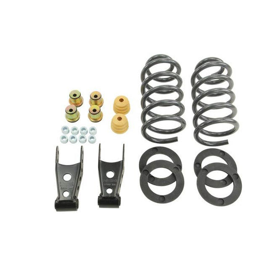 BELLTECH 985 LOWERING KITS Front And Rear Complete Kit W/O Shocks 2014-2017 Chevrolet Silverado/Sierra (Std Cab) 2wd 1in. or 2in. F/2in. or 3in. R Drop W/O Shocks