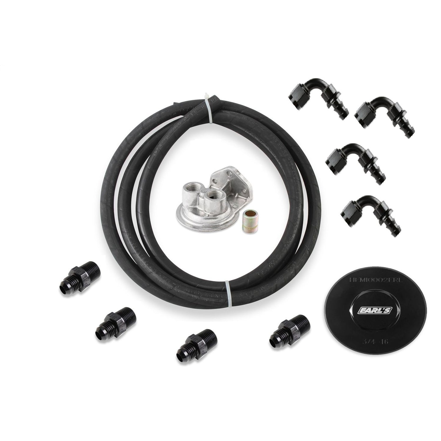 Earls Performance Oil Filter Relocation Kit HEMI0004ERL