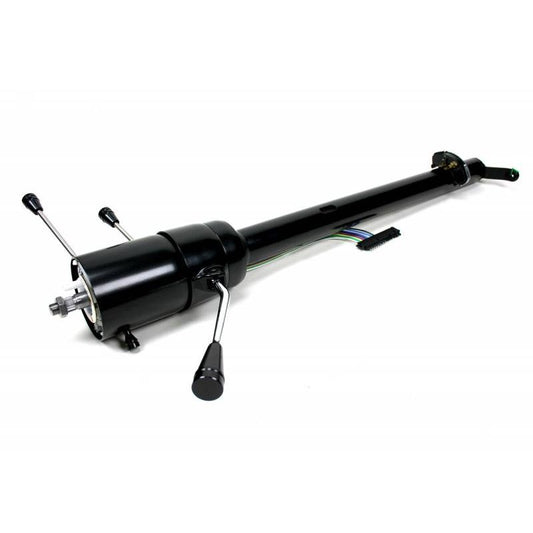 IDIDIT Retrofit 60-66 Chevy Truck; Tilt Column Shift w/Rack; Black Powder Coat 1140650151