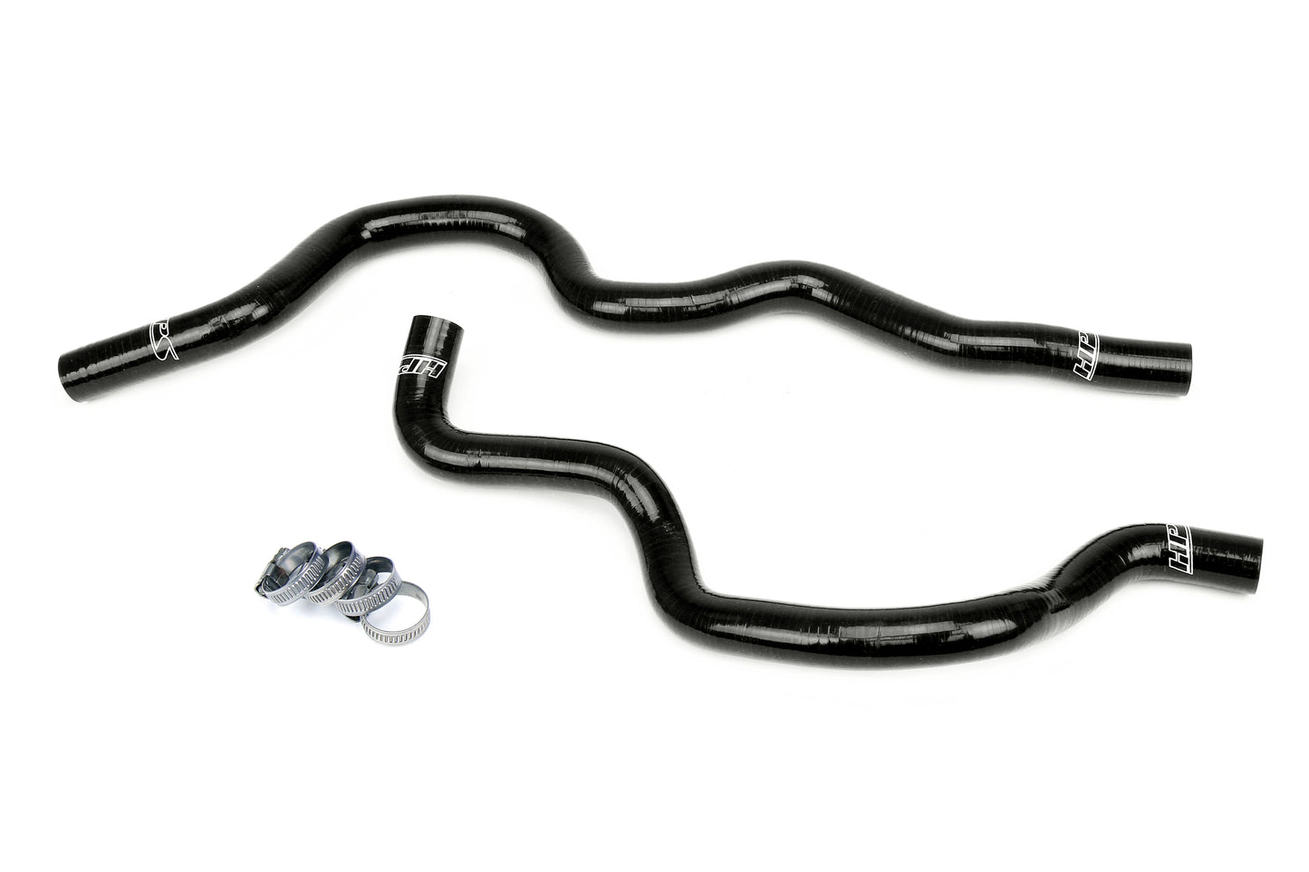 HPS Performance 3-ply Reinforced Silicone Replaces Rubber Heater Coolant Hoses 57-1872-BLK
