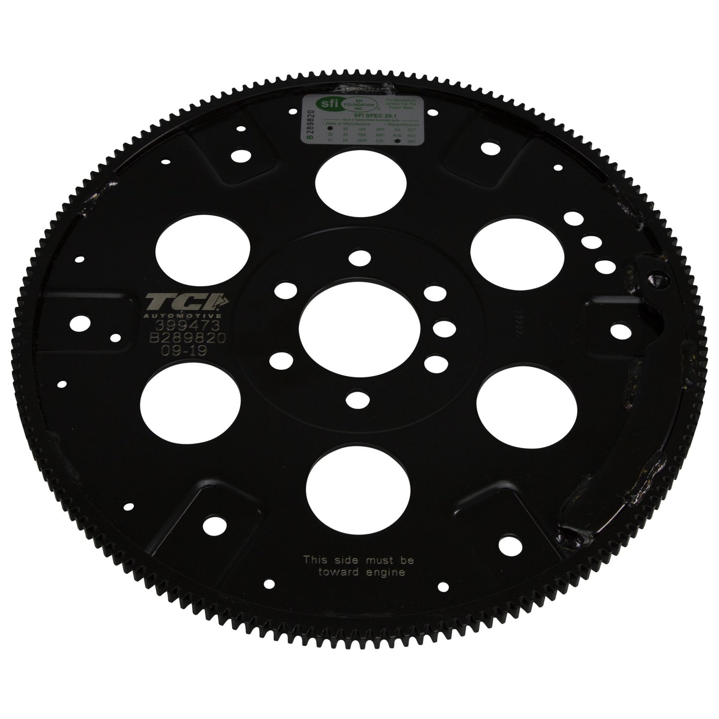 TCI Chevrolet 454 Flexplate; External Balance; Dual GM Bolt Pattern; 168 Tooth 399473