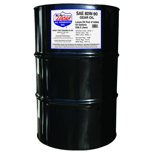 Lucas Oil Products SAE 80W-90 Heavy Duty Gear Oil 10069