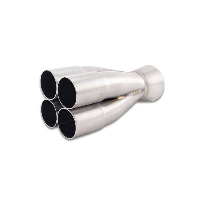 Vibrant Performance - 10300 - 4-1 Merge Collector 1.50 in. Inlet I.D.; Merge O.D. - 2.00 in.; Outlet O.D. - 2.50 in.