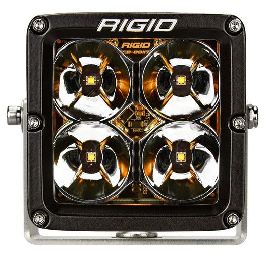 RIGID Industries Radiance Pod XL With Amber Backlight Surface Mount Black Housing Pair 32205