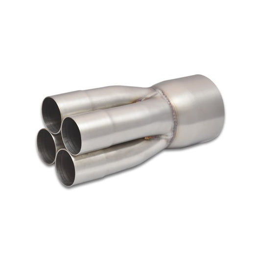Vibrant Performance - 10307 - 4-1 Merge Collector 1.875 in. Inlet I.D.; Merge - 3.5 in.; Outlet O.D.- 4 in.