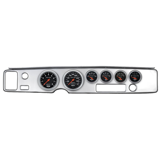 AutoMeter 5 GAUGE DIRECT-FIT DASH KIT CHEVY CAR 59-60 ARCTIC WHITE 7034-AW