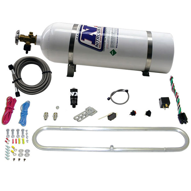 Nitrous Express N-TERCOOLER System For CO2 WITH 15LB BOTTLE (Remote Mount Solenoid) NX-20000CR-15