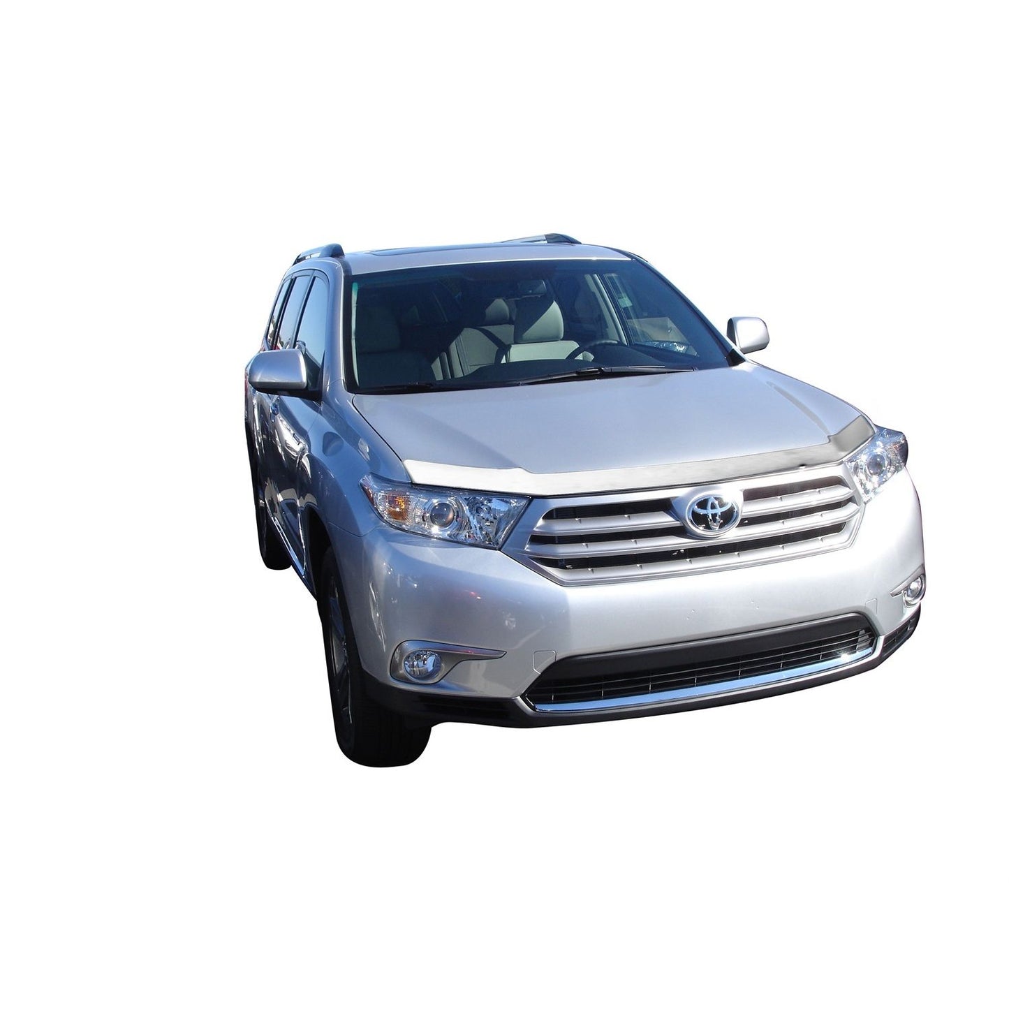 Auto Ventshade 622035 Aeroskin Flush Mount Chrome Hood Protector For 2011-2013 Toyota Highlander