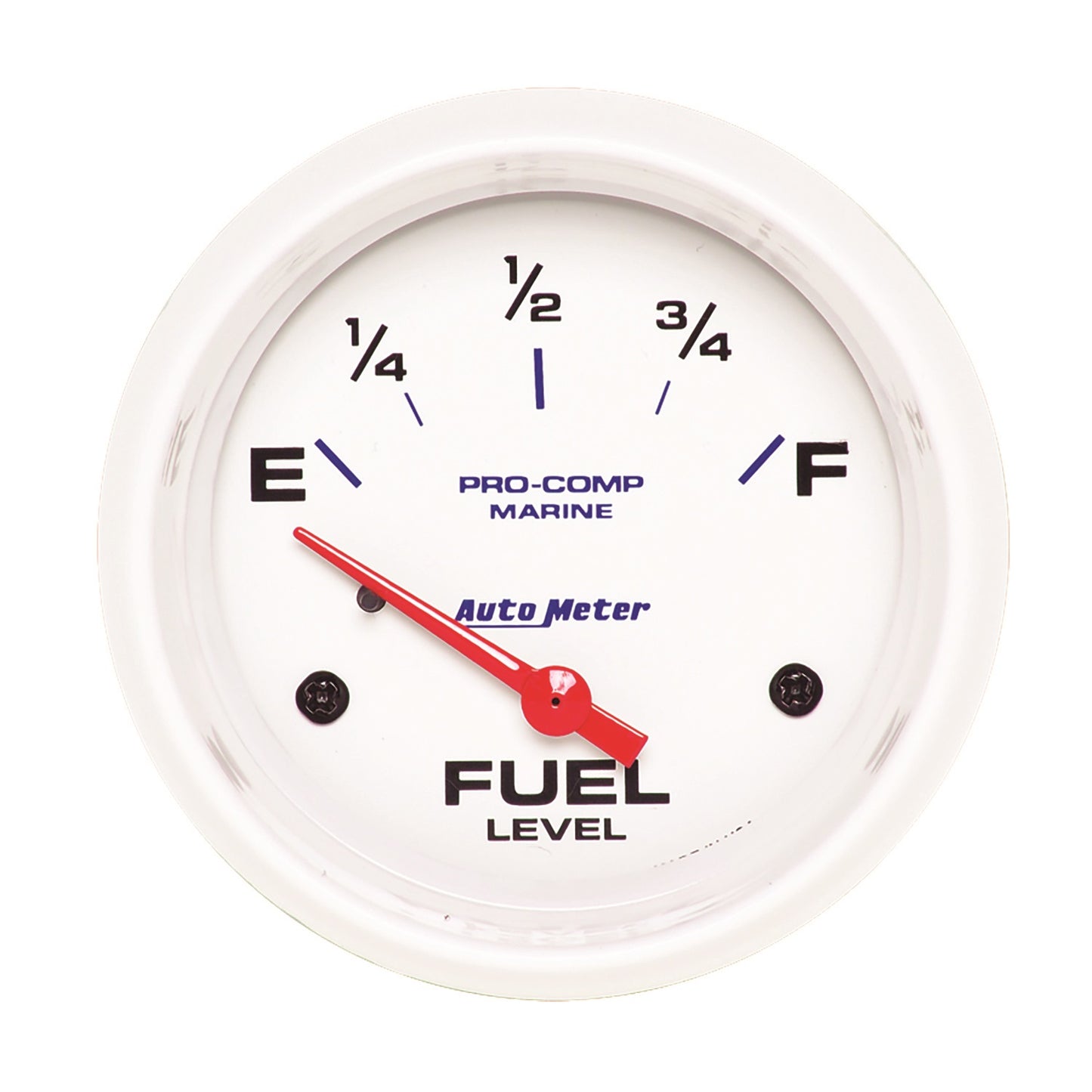 AutoMeter 2-5/8 in. FUEL LEVEL 240-33 O MARINE WHITE 200761