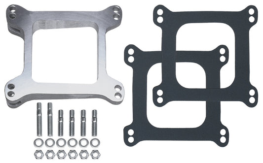 Trans-Dapt Performance 1-13/16 In. Tall; Holley/Afb 4Bbl 8 Leveling Block; Open Plenum- Cast Aluminum Carburetor Spacer 2008