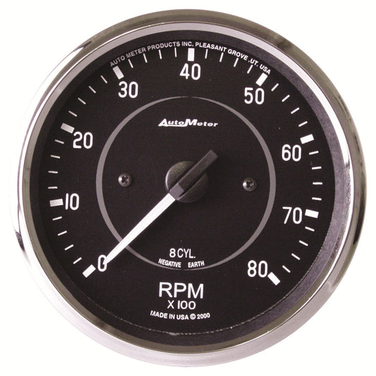 AutoMeter 4 in. IN-DASH TACHOMETER 0-8000 RPM COBRA 201004